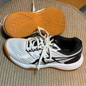 ASICS White and Black Sneakers